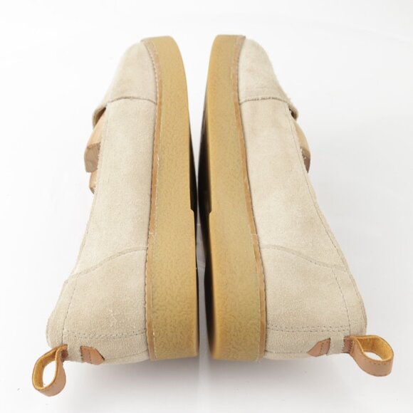 Timberland Women Paxton Hill Slip On Shoe Size 8 Tan Suede Crepe Platform Loafer - Picture 8 of 15